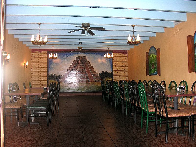 A Pyramid Painting On The Wall