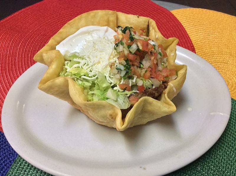 Fajita Tacos Salada